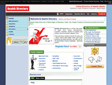 Tablet Screenshot of nashikdirectory.com